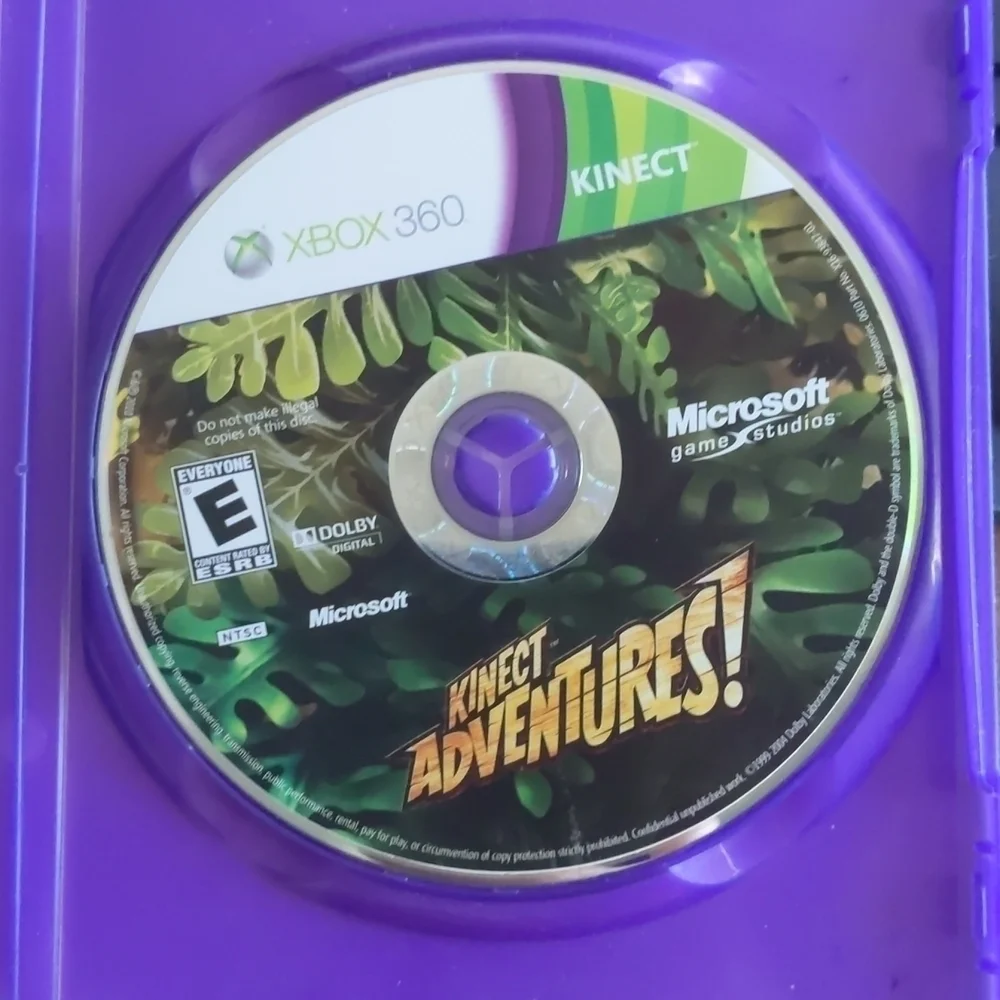 Kinect adventures! Xbox 370 video game